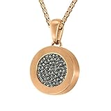 Algopix Similar Product 20 - Quiges Rose Gold Matte Stainless Steel