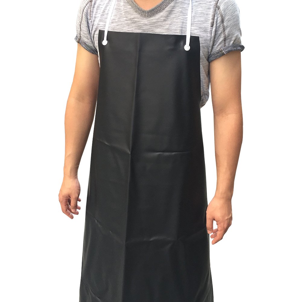 Algopix Similar Product 9 - ZhuoLang Vinyl Waterproof Work Apron