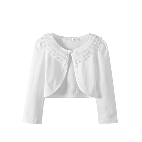 Algopix Similar Product 12 - Acecharming girls Beaded Flower Bolero