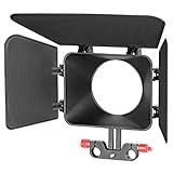 Algopix Similar Product 18 - Neewer 15 mm Rail Rods Matte Box for