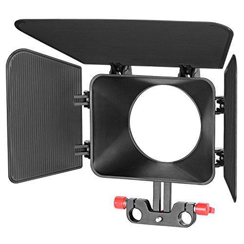 Algopix Similar Product 12 - Neewer 15 mm Rail Rods Matte Box for
