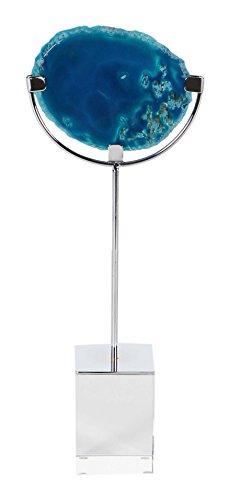 Algopix Similar Product 8 - Benzara Admirable Metal Agate Glass