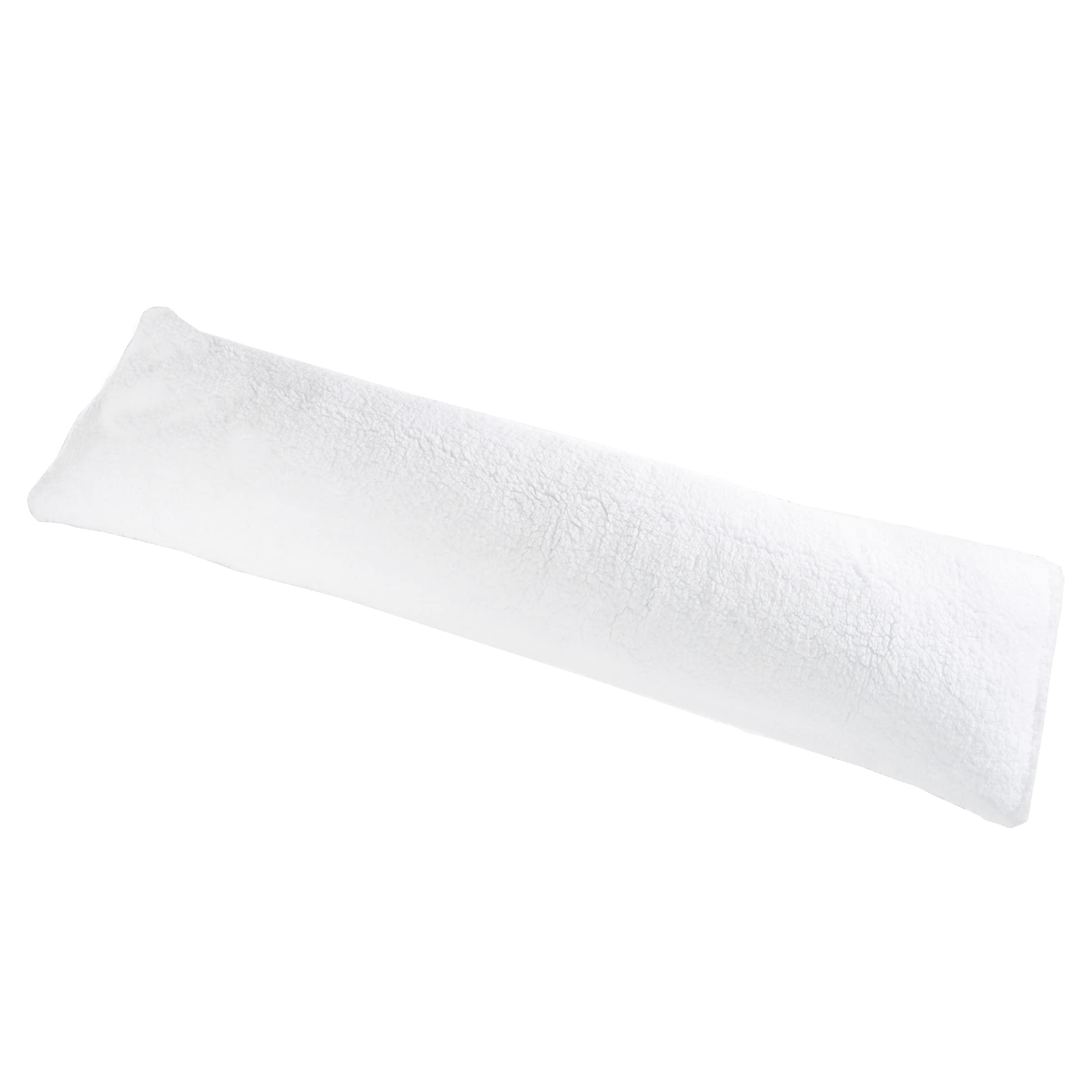 Algopix Similar Product 3 - Body Pillow Cover Sherpa with side