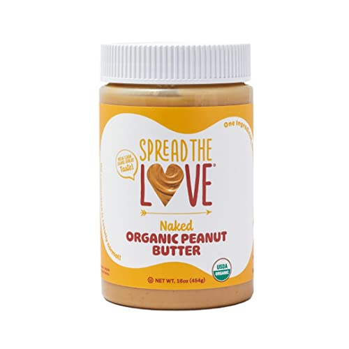 Algopix Similar Product 5 - Spread The Love NAKED Organic Peanut