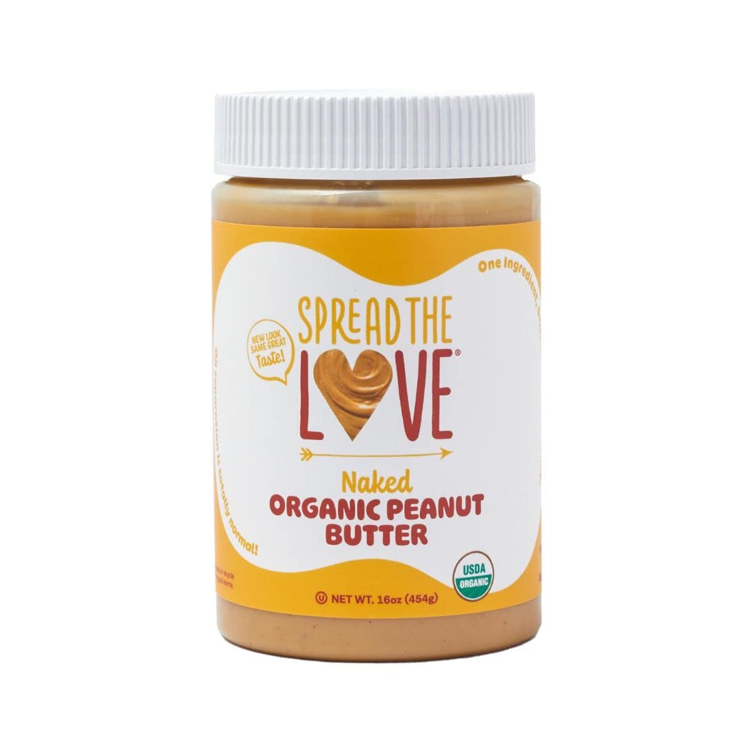 Algopix Similar Product 1 - Spread The Love NAKED Organic Peanut