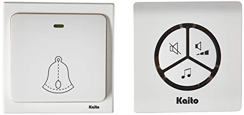 Algopix Similar Product 9 - Kaito AG102N Wireless Doorbell, White