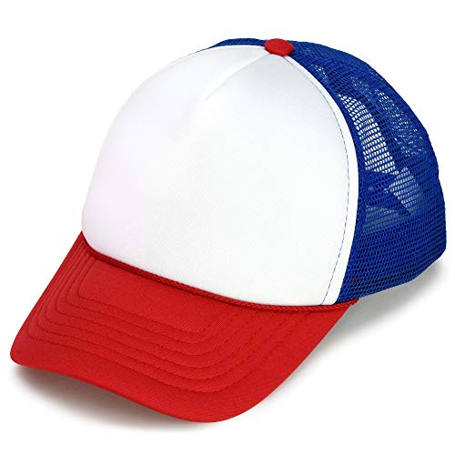 Algopix Similar Product 10 - DALIX Youth Mesh Trucker Cap 