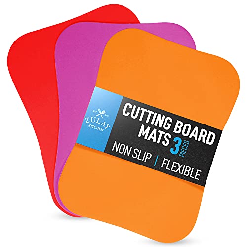 Algopix Similar Product 1 - Zulay Kitchen Plastic Cutting Boards