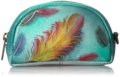 Algopix Similar Product 18 - Anuschka Handpainted Leather Coin  Key