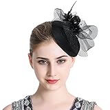 Algopix Similar Product 7 - Free Yoka Womens Fascinators Feather