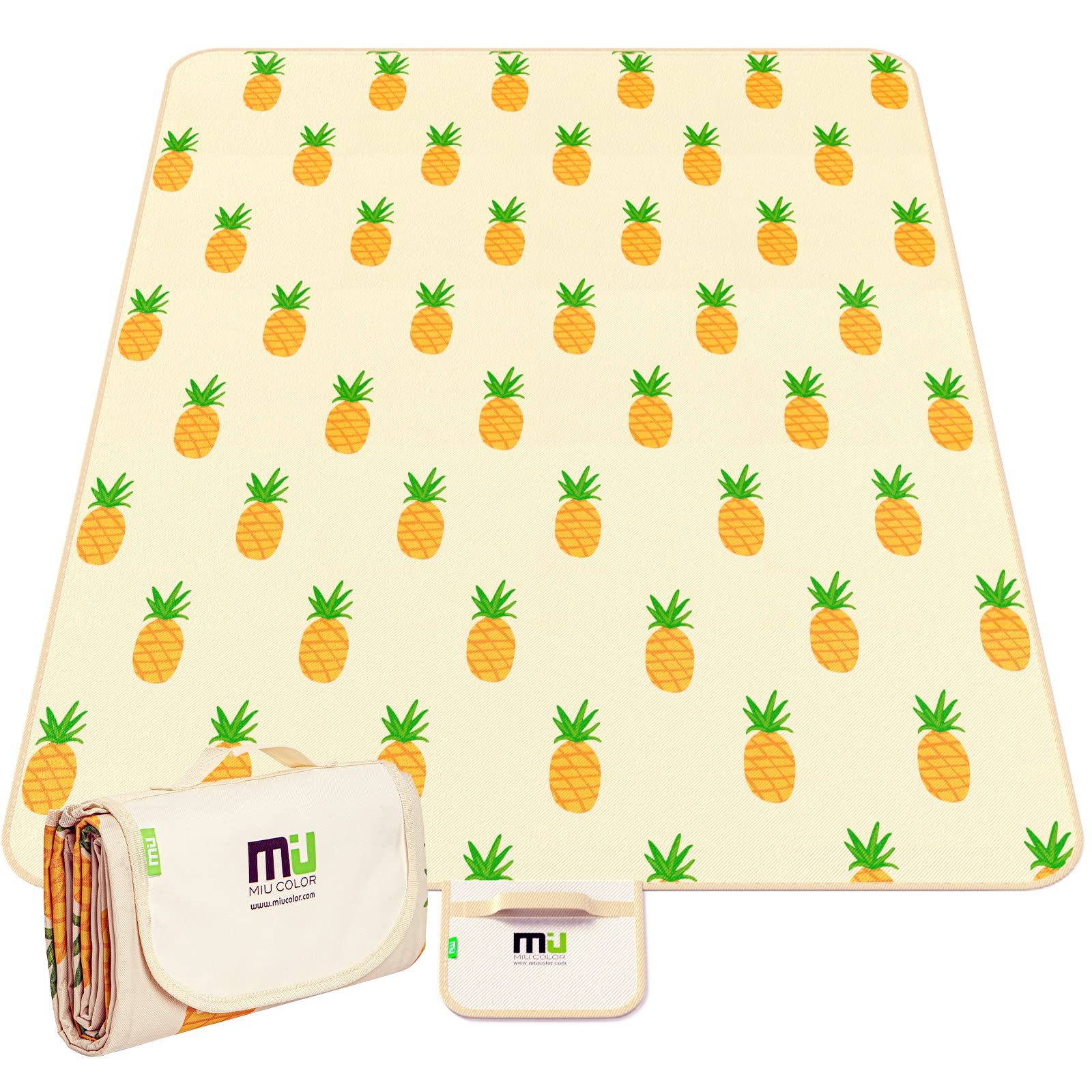 Algopix Similar Product 4 - MIU COLOR Picnic Blankets Extra Large