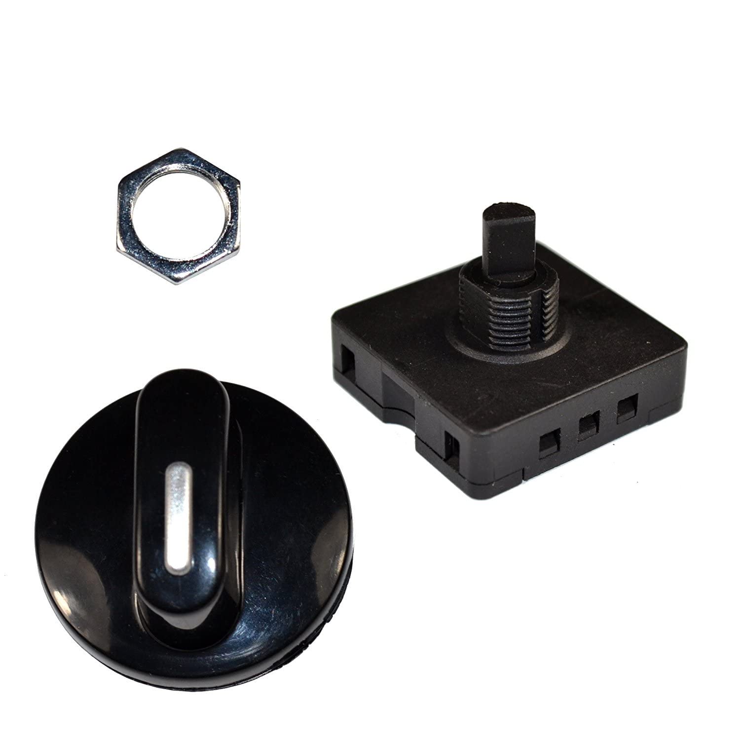 Algopix Similar Product 19 - HQRP 3Speed 4Position Rotary Switch