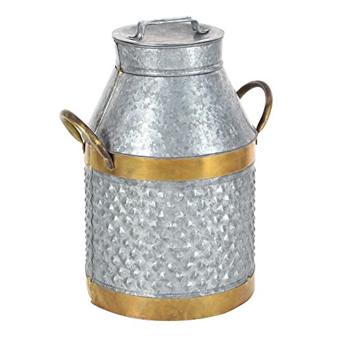 Algopix Similar Product 8 - Benzara Antiqued Styled Metal
