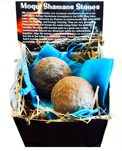 Algopix Similar Product 6 - Shamans Stone Large Bonded Pair MOQUI