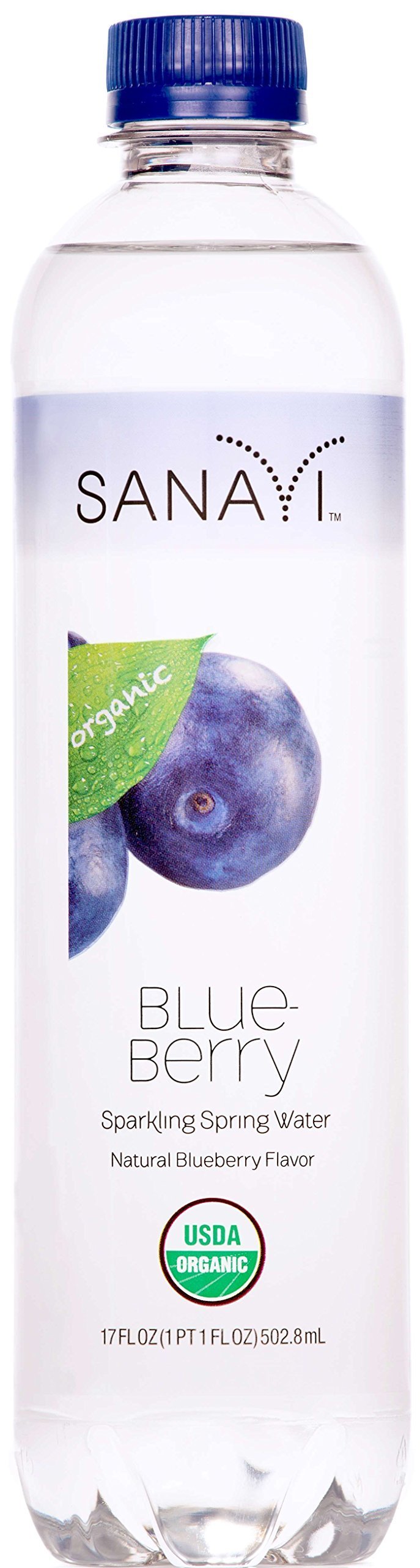 Algopix Similar Product 13 - Sanavi Organic Sparkling Spring Water