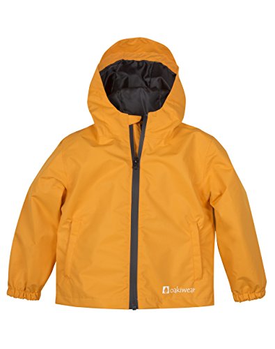 Algopix Similar Product 2 - OAKI Kids Shell Rain Jacket Lava