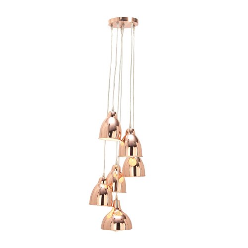 Algopix Similar Product 13 - Benzara Glinting Copper Finish Pendant