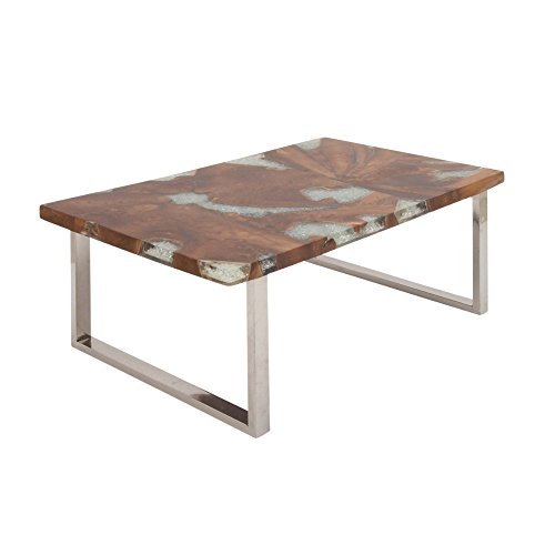 Algopix Similar Product 7 - Benzara Teak Wood Coffee Table