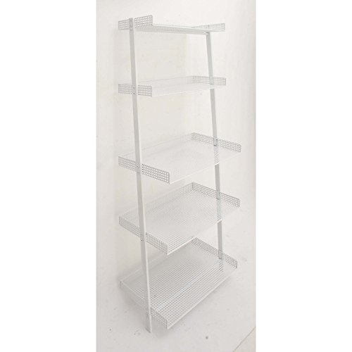 Algopix Similar Product 16 - Benzara Classic White Leaning Shelf