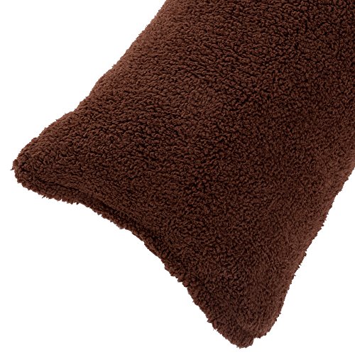 Algopix Similar Product 7 - Body Pillow Cover Sherpa with side