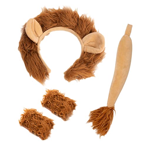 Algopix Similar Product 3 - Funny Party Hats Lion Ears and Tail and