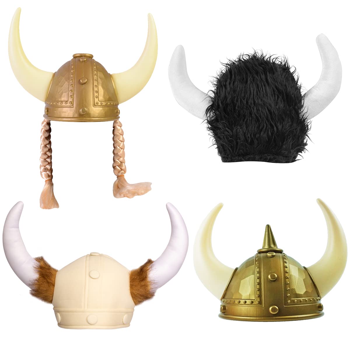 Algopix Similar Product 5 - Funny Party Hats Costume Hats  Viking