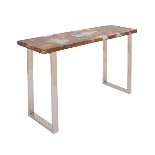 Algopix Similar Product 7 - Benzara Teak Wood Console Table