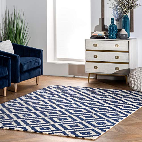 Algopix Similar Product 17 - nuLOOM Kellee Contemporary Wool Area