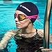 Algopix Similar Product 18 - Splaqua Navy Swim Cap Comfort Stretch