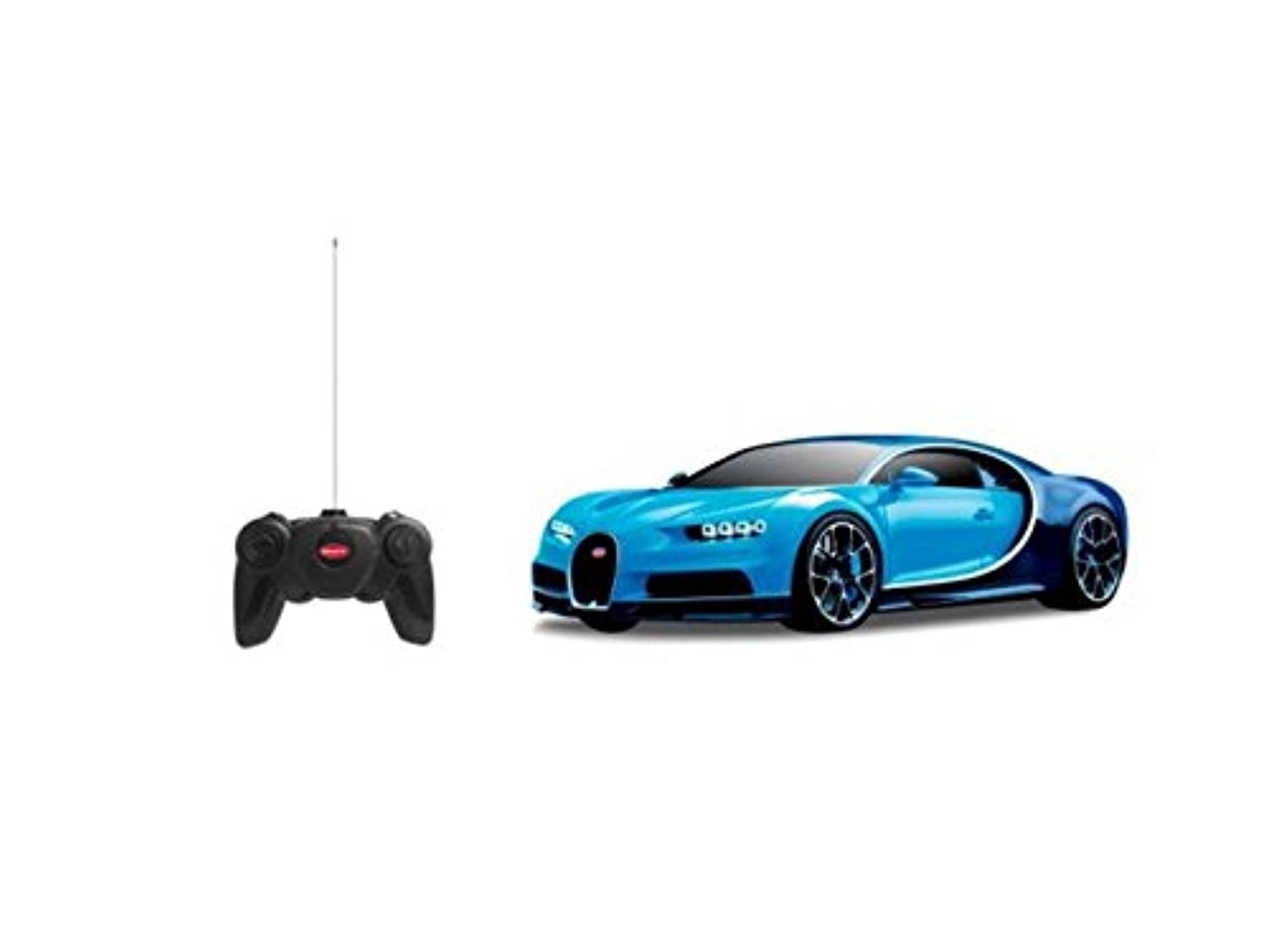 Algopix Similar Product 14 - Bugatti Chiron BlueBlack Radio Remote