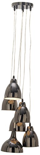 Algopix Similar Product 16 - Benzara Chrome Pendant Light
