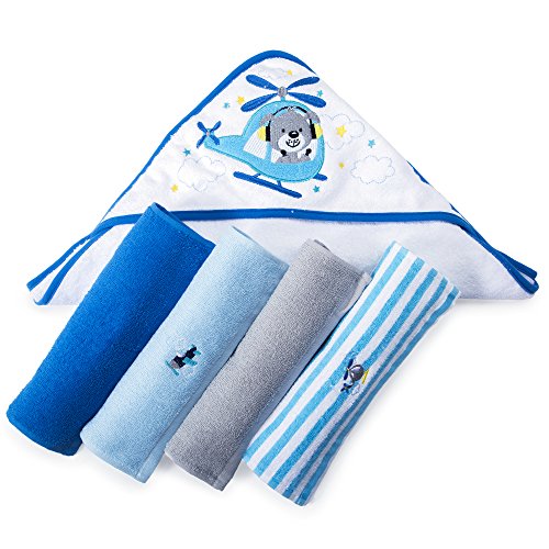 Algopix Similar Product 20 - Spasilk Baby 100 Cotton Hooded Terry