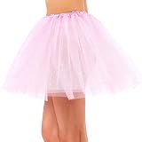 Algopix Similar Product 4 - YoungLove Women Classic 3 Layered Tulle