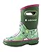 Algopix Similar Product 13 - OAKI Neoprene Boots, Green Floral 2Y
