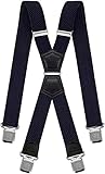 Algopix Similar Product 14 - Mens Suspenders X Style Very Strong