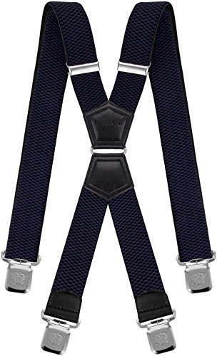 Algopix Similar Product 13 - Mens Suspenders X Style Very Strong