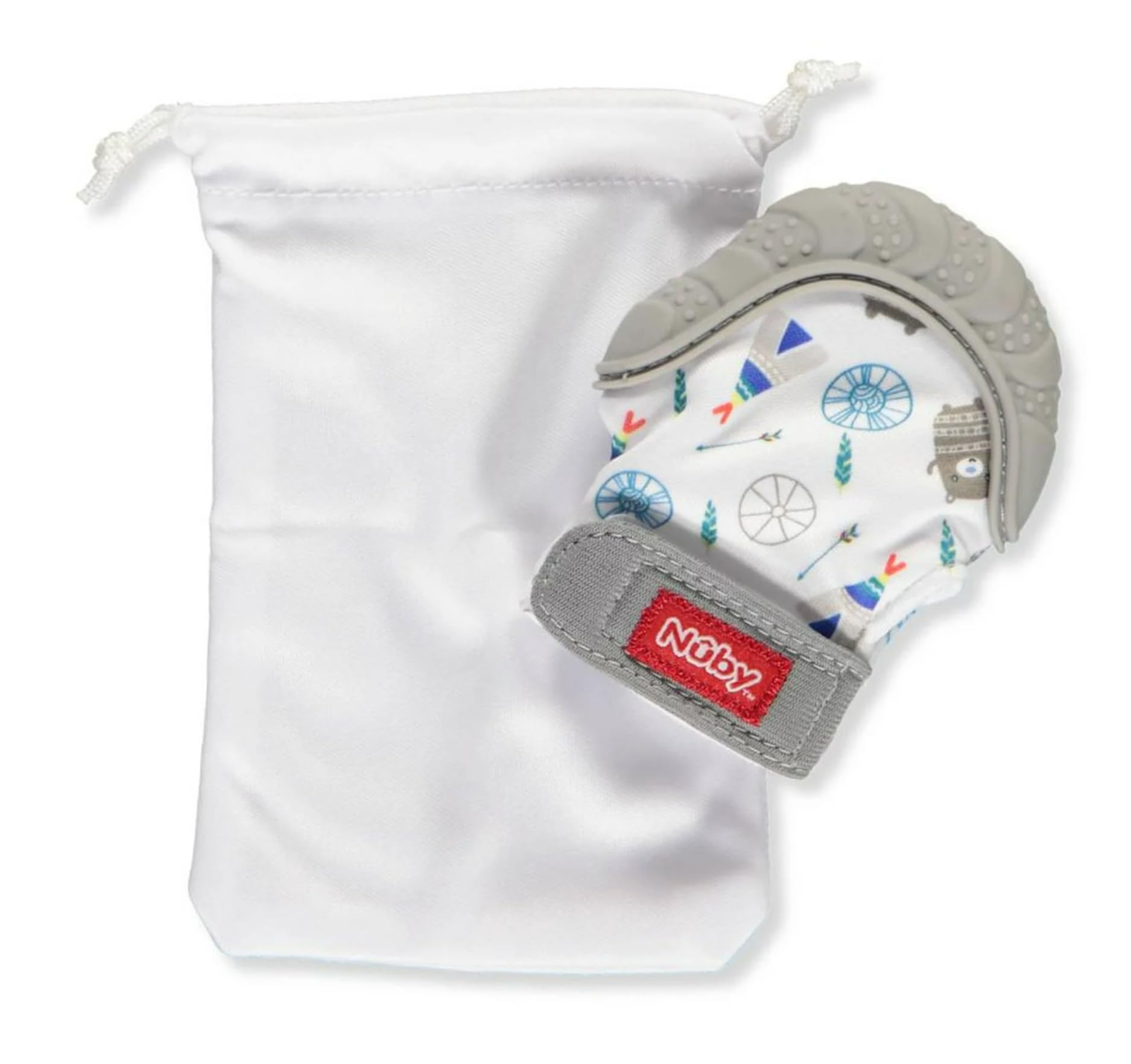 Algopix Similar Product 15 - Nuby Soothing Teething Mitten with