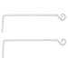 Algopix Similar Product 7 - Gray Bunny Hand Forged Straight Hook