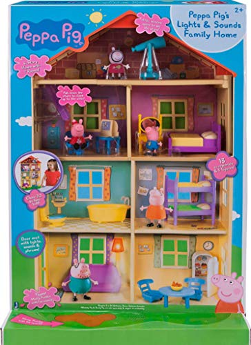 Algopix Similar Product 9 - Peppa Pigs Lights  Sounds Family Home