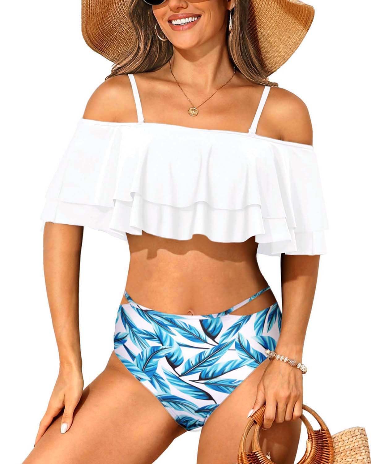 Algopix Similar Product 14 - Tempt Me Women White Two Piece High
