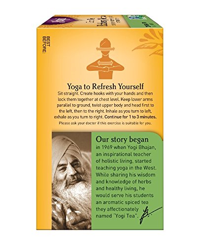 Algopix Similar Product 20 - Yogi Tea Blackberry Moringa Green Tea