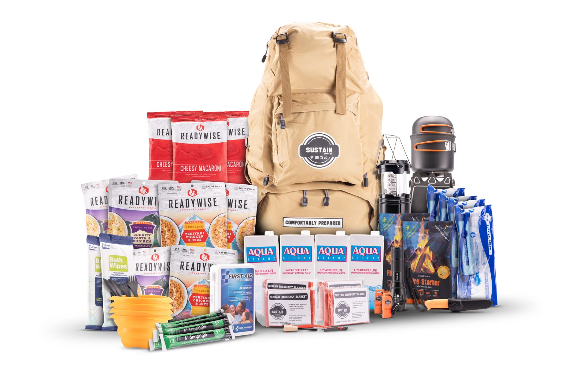 Algopix Similar Product 13 - Sustain Supply Emergency Survival Kit