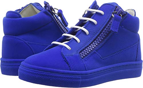 Algopix Similar Product 6 - Giuseppe Zanotti Kids Flock Sneaker