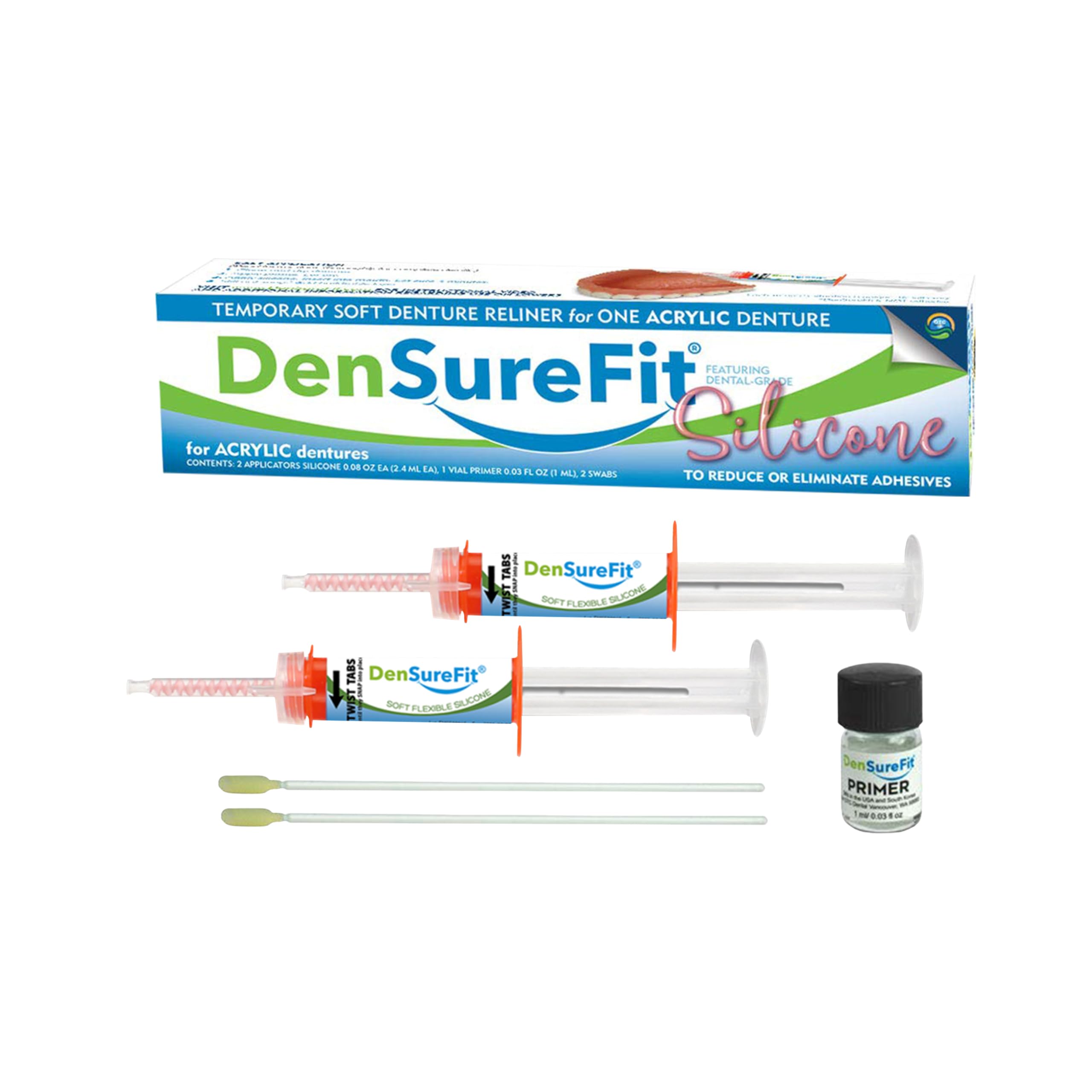 Algopix Similar Product 8 - DenSureFit Lower Denture Reline Kit