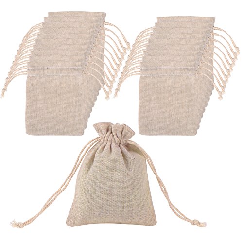 Algopix Similar Product 17 - Mudder 20 Pack Muslin Bags Drawstring