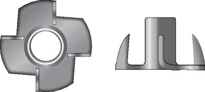 Algopix Similar Product 6 - SEACHOICE Tee Nut  Stainless 1024 TEE