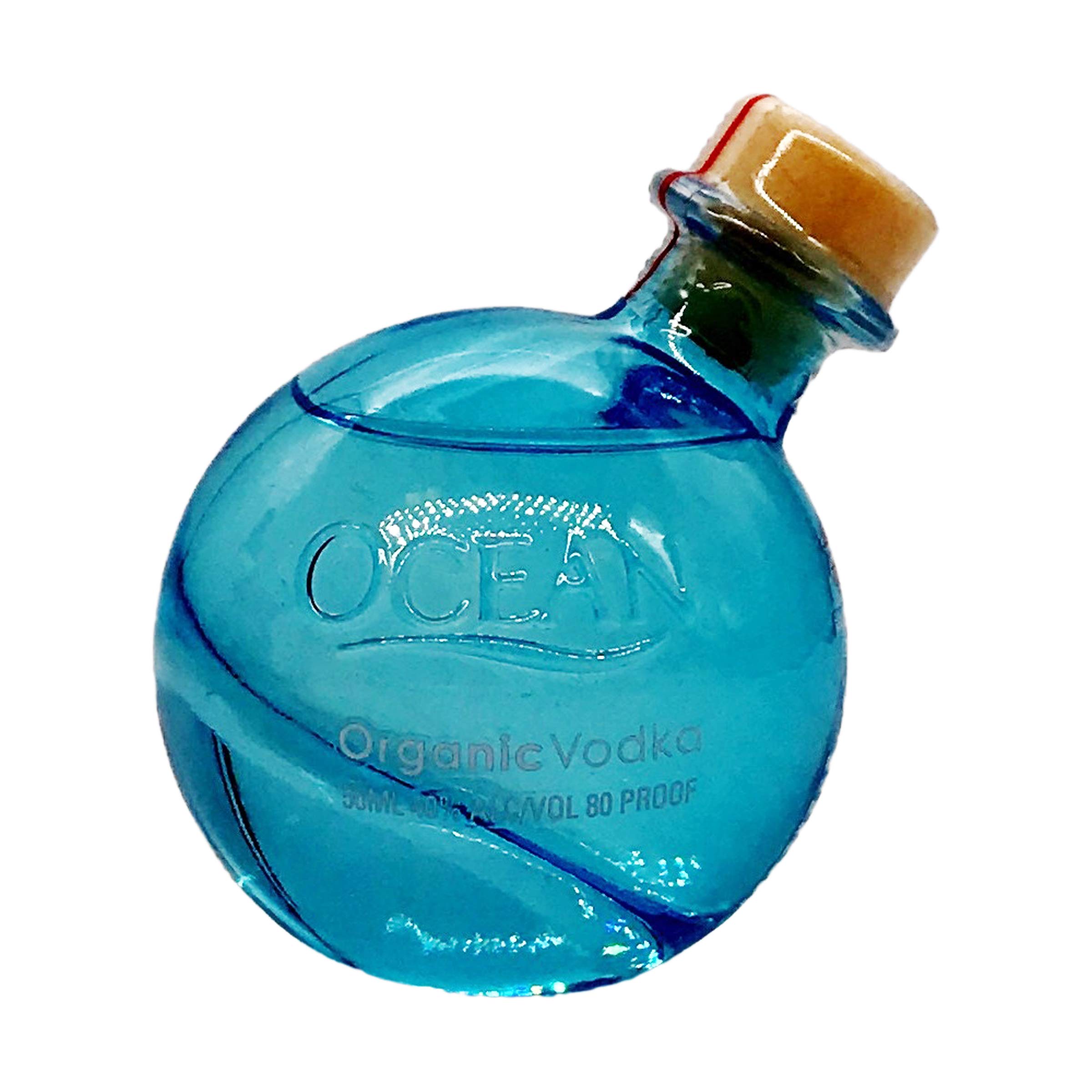 Algopix Similar Product 2 - OCEAN VODKA Organic Vodka Round 50ml