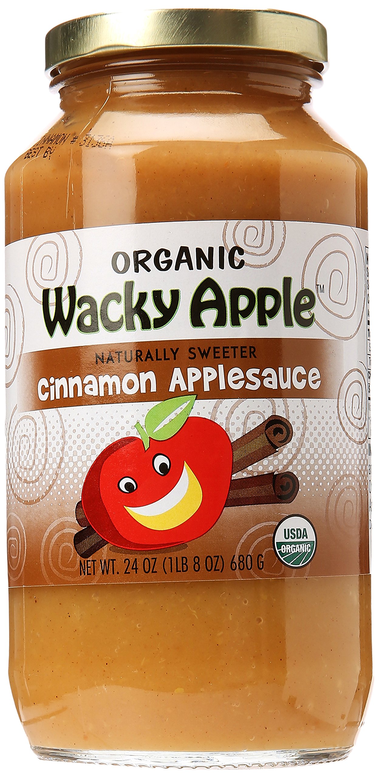 Algopix Similar Product 18 - Wacky Apple Organic Cinnamon Apple