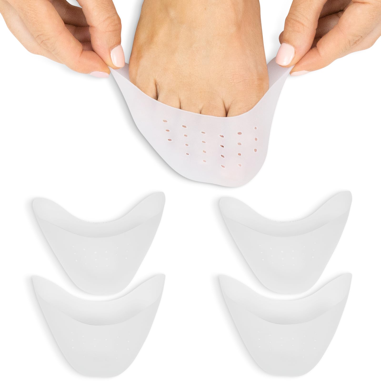 Algopix Similar Product 11 - ViveSole Toe Protectors for Women  Men