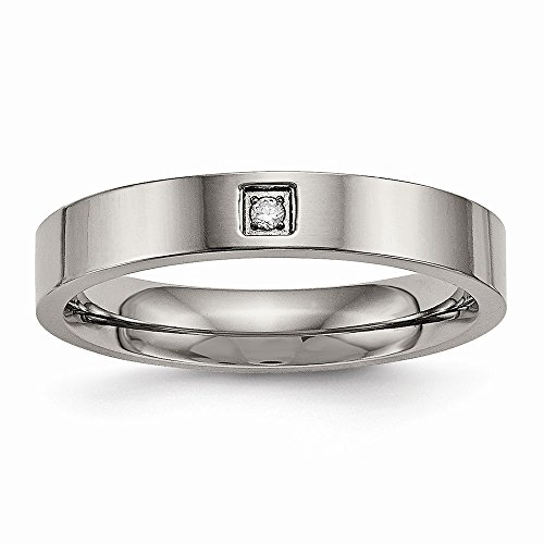 Algopix Similar Product 4 - Saris and Things Titanium Polished Flat